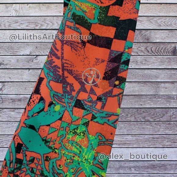 Zumba Queen of the Jungle Perfect Leggings Zumba Green Size S (E011) - Picture 6 of 7